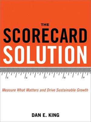 cover image of The Scorecard Solution